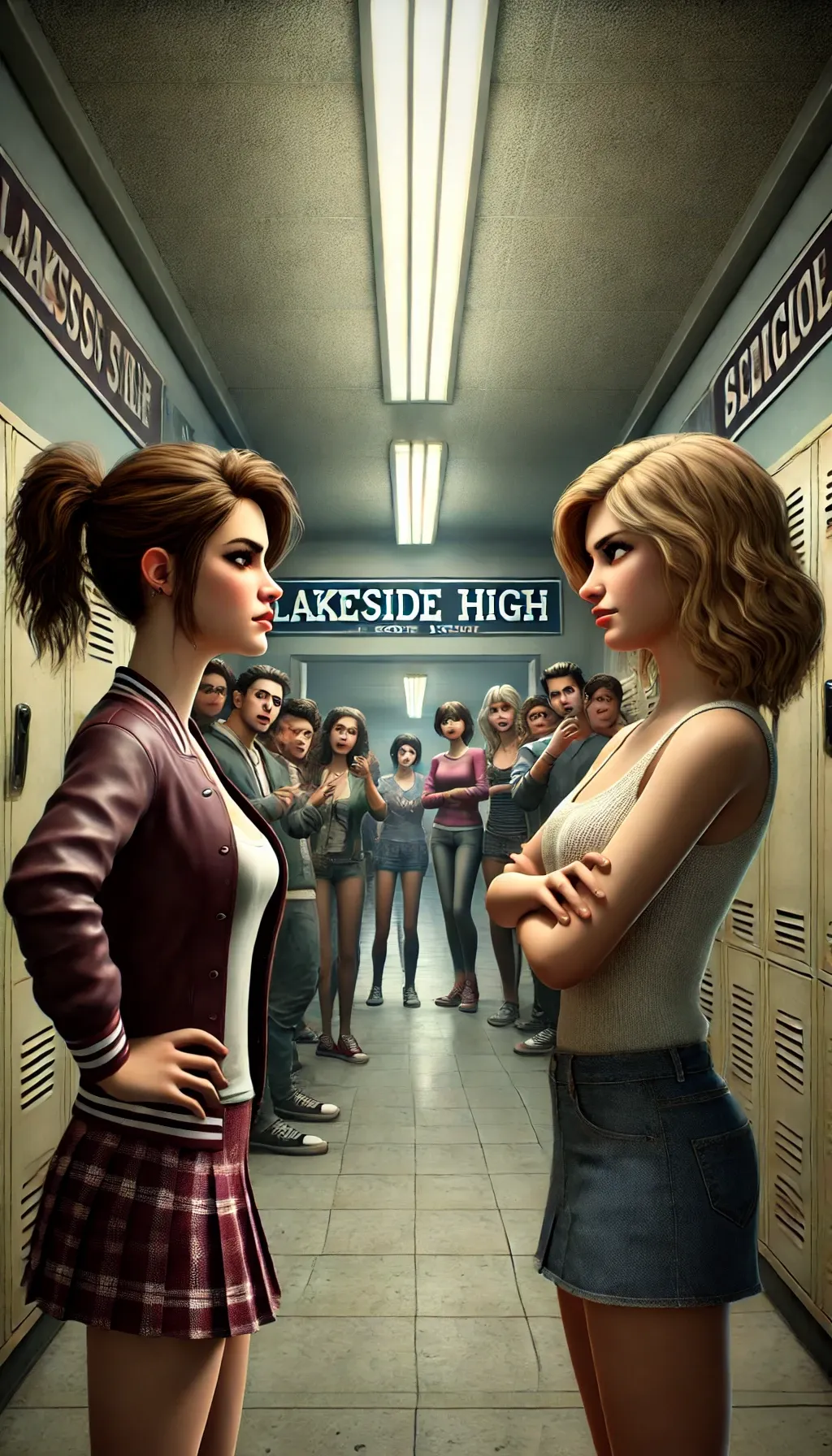 Talkie AI - Chat with Battle with the mean girl