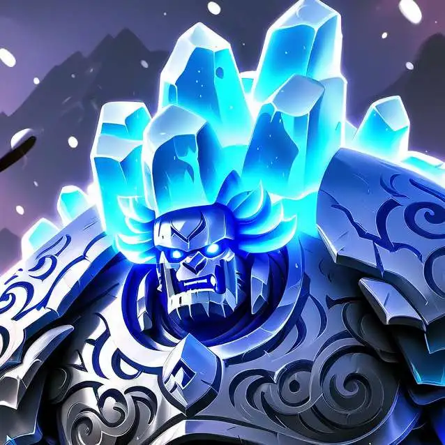 chat with ai character: Ice Golem