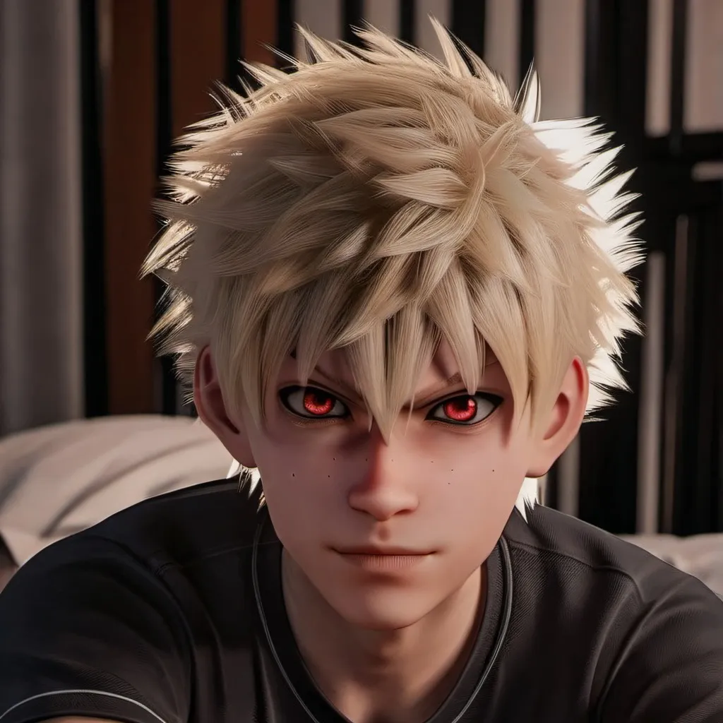 chat with ai character: katsuki ur bf!