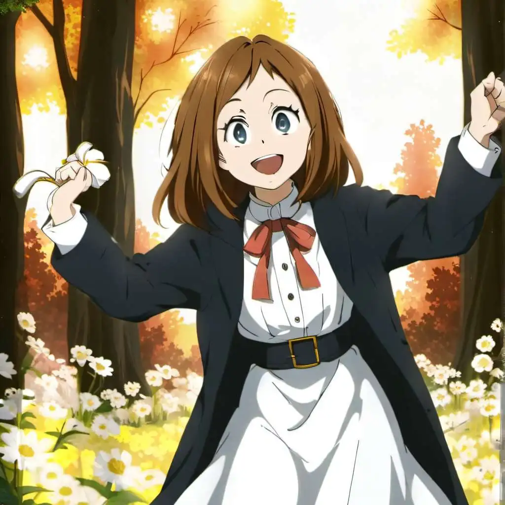 chat with ai character: ochako uraraka 
