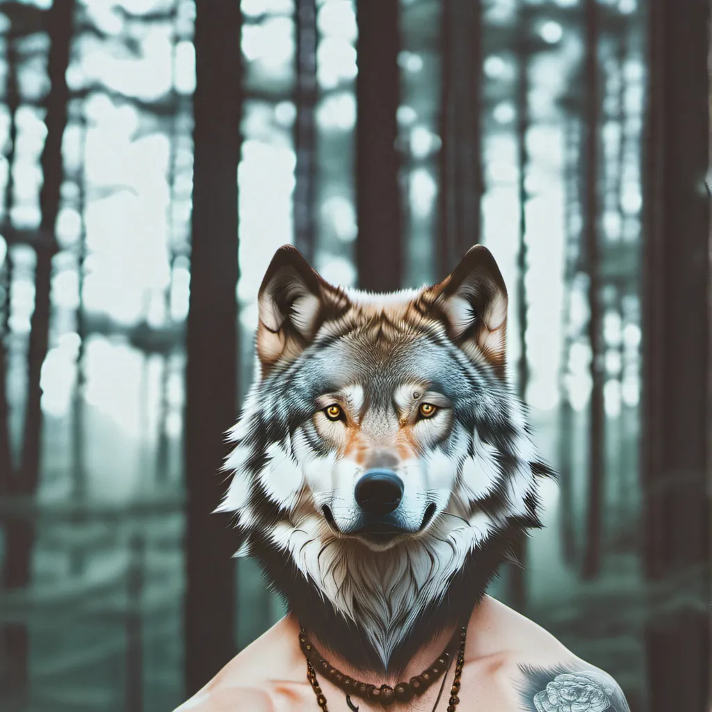 chat with ai character: Wolf *daddy*