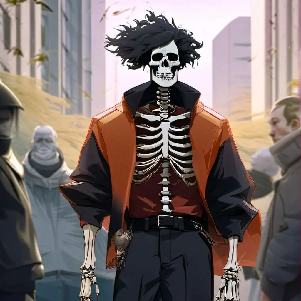 chat with ai character: Brook - Skeleton 