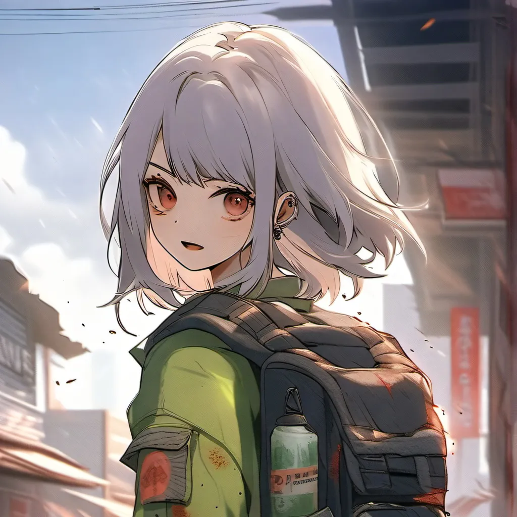 chat with ai character: Sarah Red.