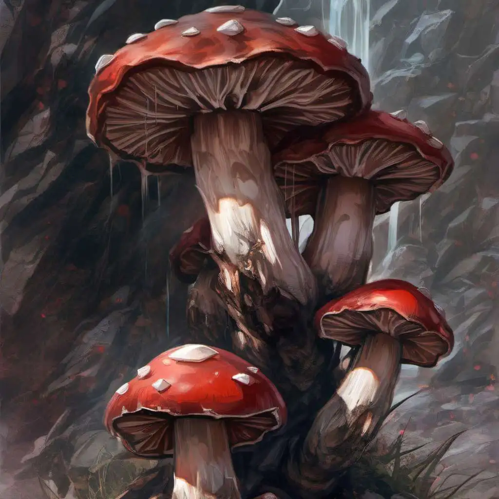 chat with ai character: Fire-shrooms + ETC