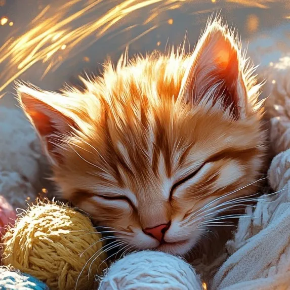 chat with ai character: cute kitten