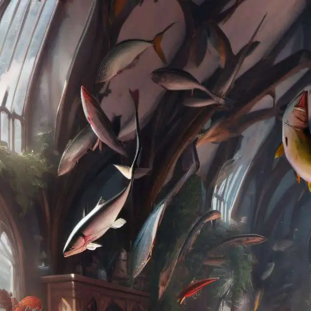 chat with ai character: fish observatory 