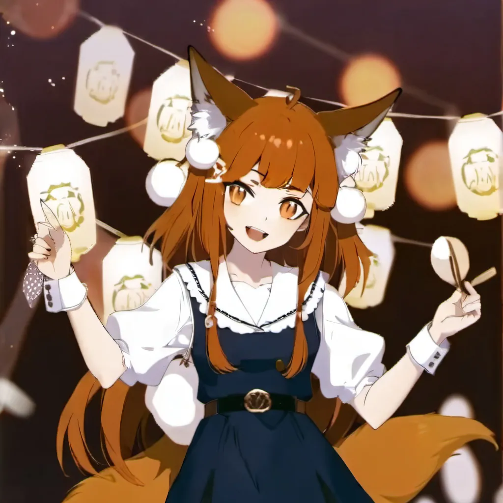 chat with ai character: fox girl