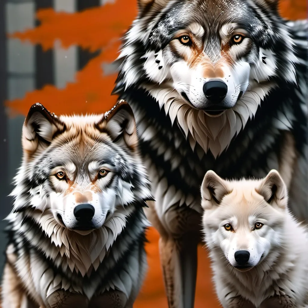 chat with ai character: Wolf parents