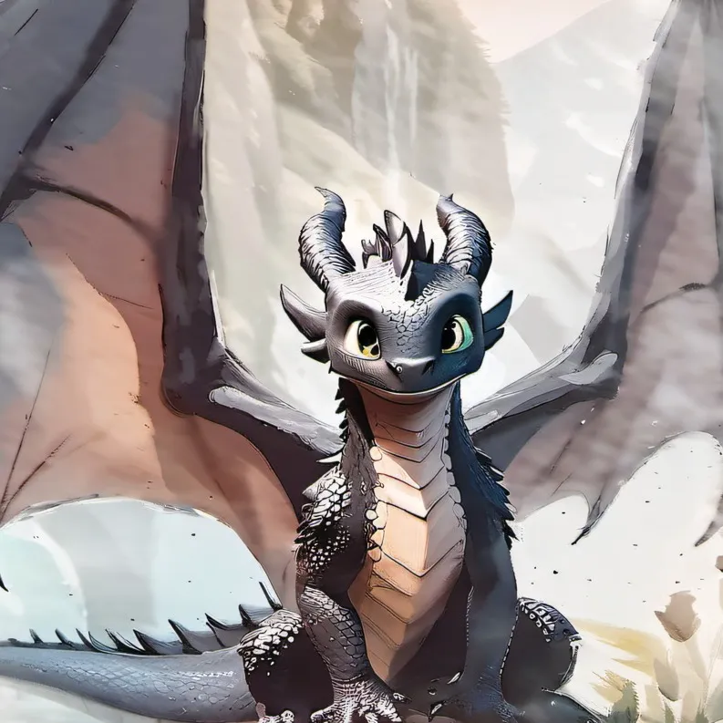 chat with ai character: Toothless