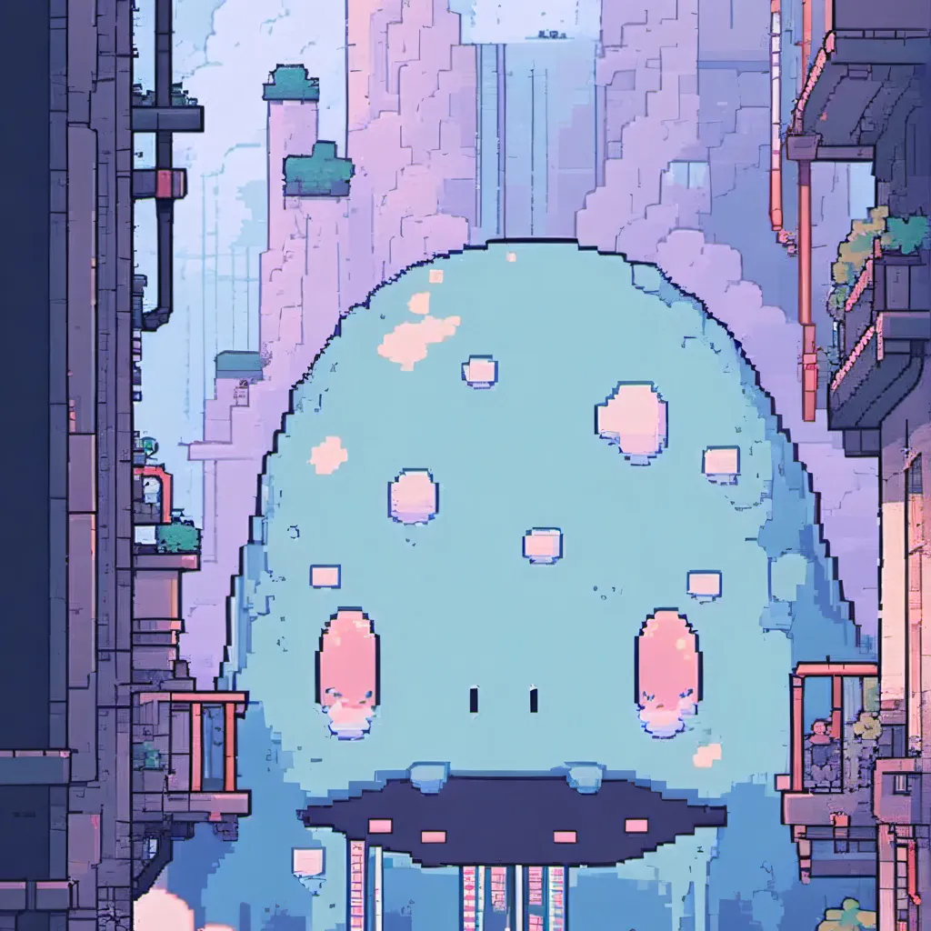 chat with ai character: White slime