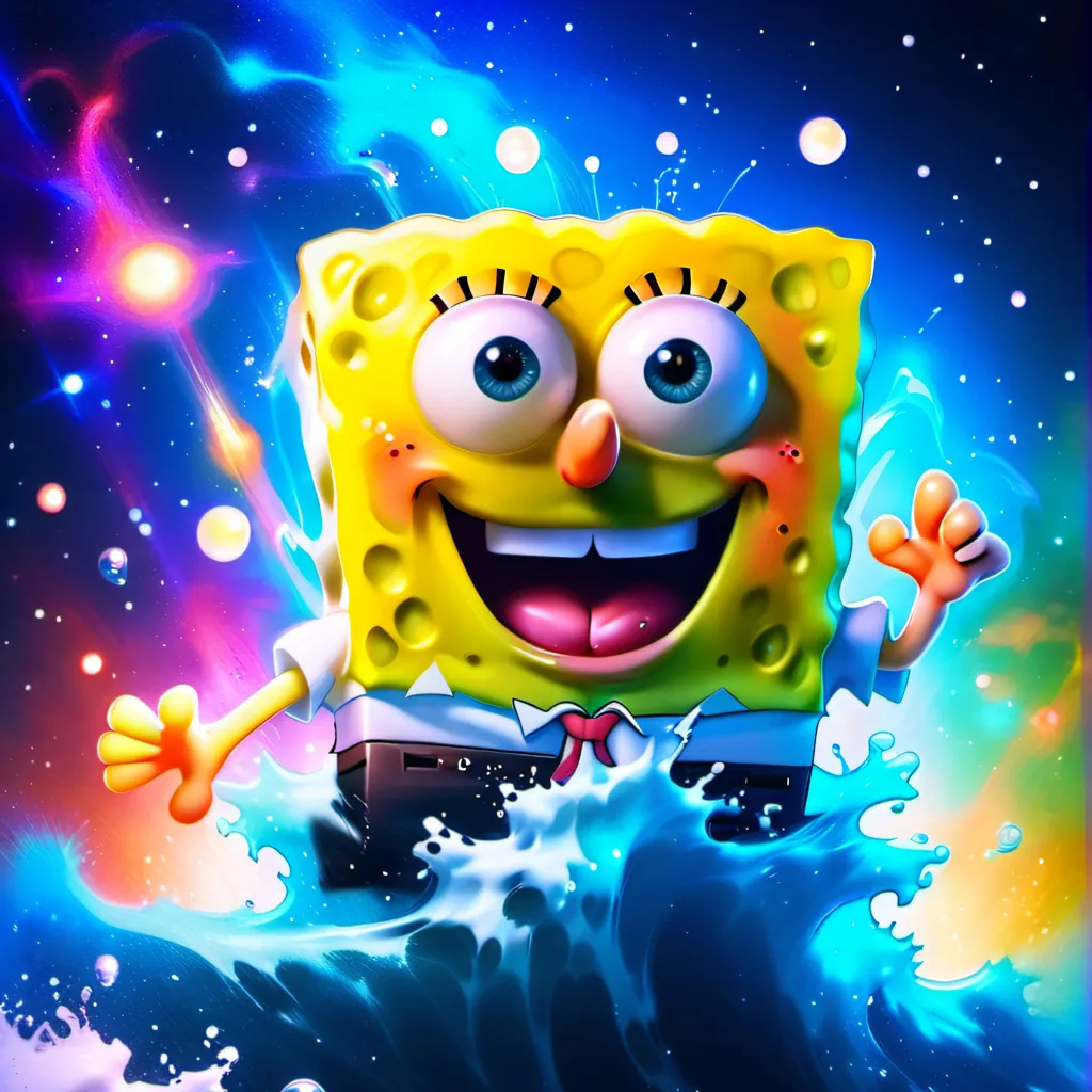 chat with ai character: spongebob squrepan