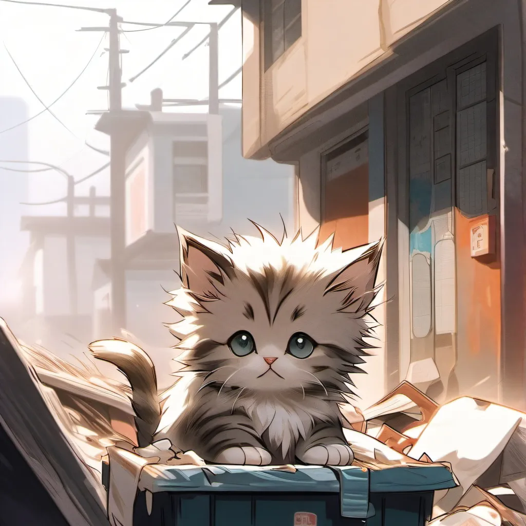 chat with ai character: Mittens