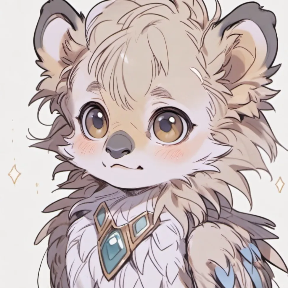 chat with ai character: baby griffin