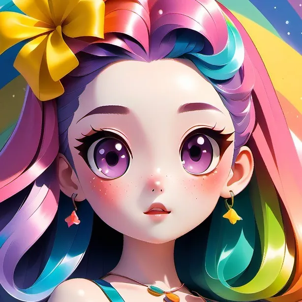 chat with ai character: Rainbow
