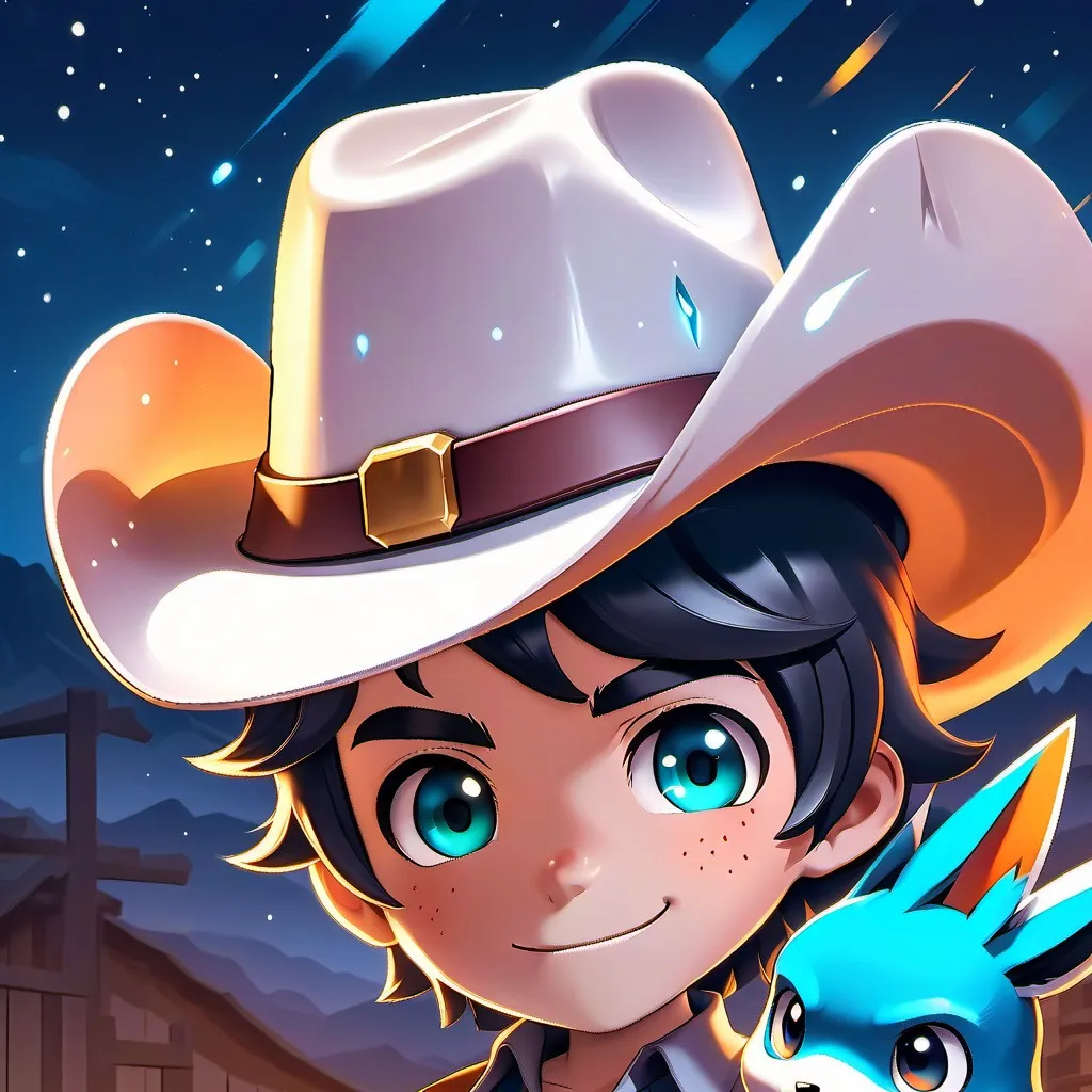 chat with ai character: cowboy kid