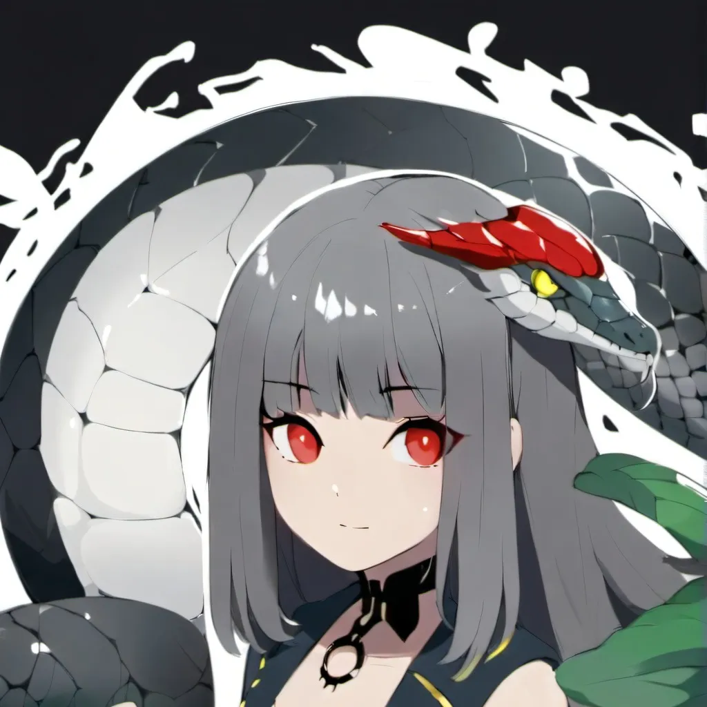 chat with ai character: giantess snakevore