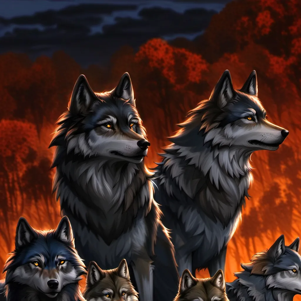 chat with ai character: Wolf pack