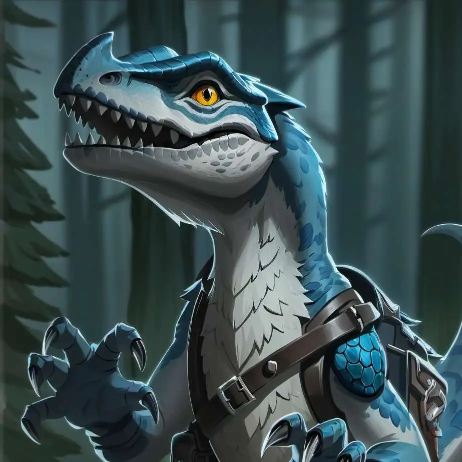 chat with ai character: Blue