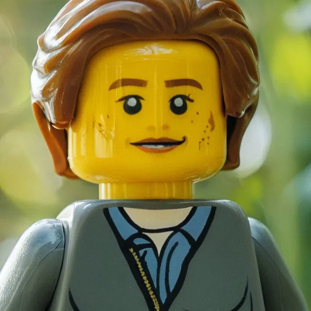 chat with ai character: Lego dude