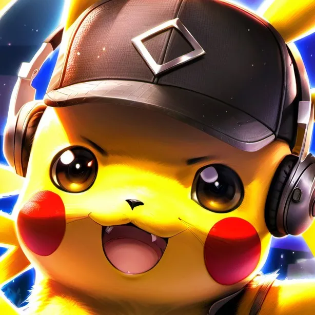chat with ai character: concert pikachu