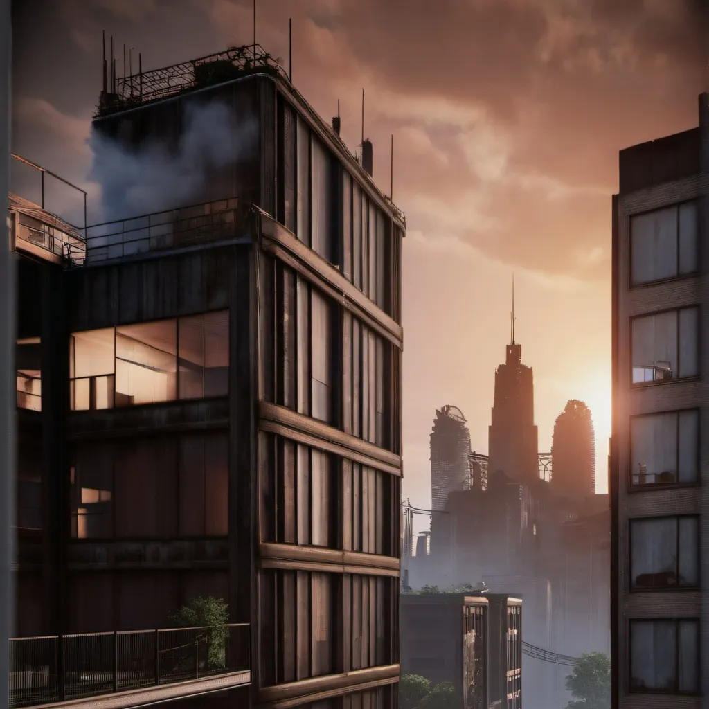 chat with ai character: apocalyptic city