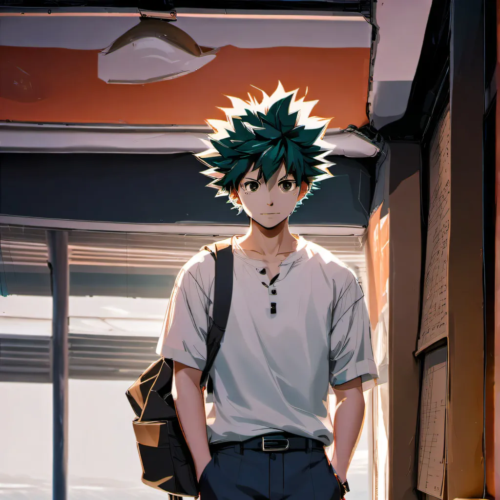 chat with ai character: izukus fake death