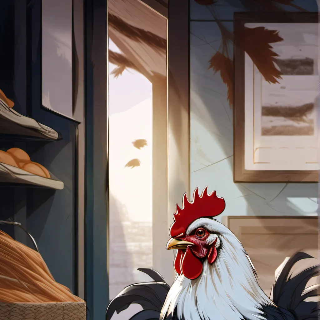 chat with ai character: chicken