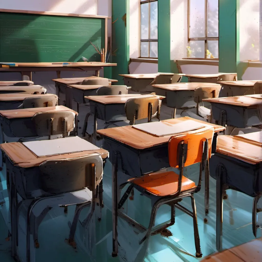 chat with ai character: new student