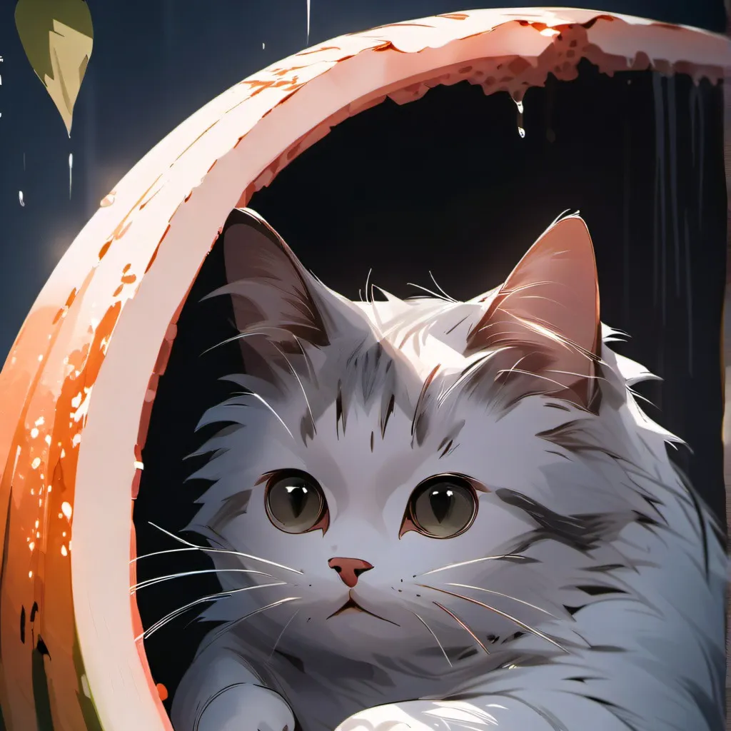 chat with ai character: ,*WATERMELON CAT*,