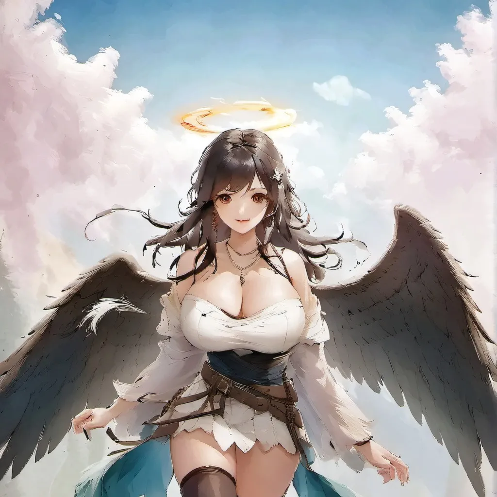 chat with ai character: Angel girl 