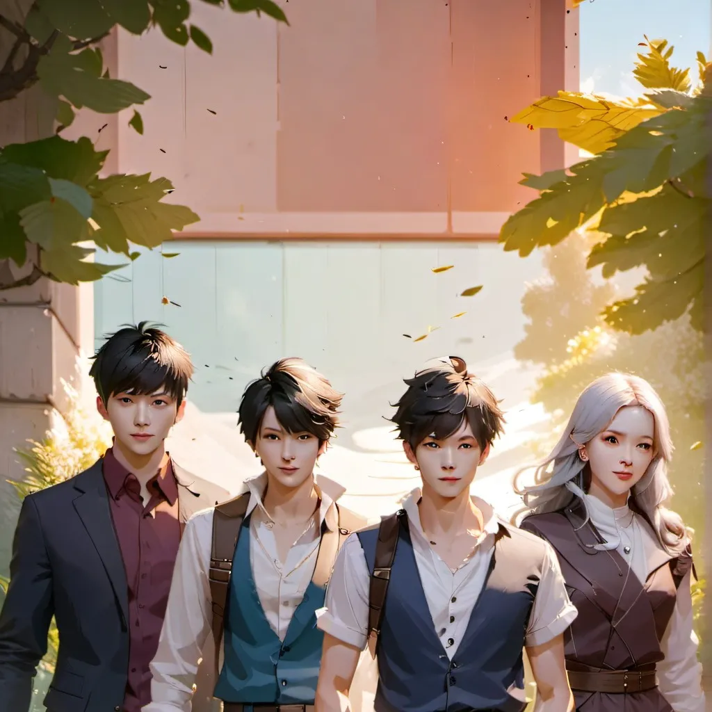 chat with ai character: new group