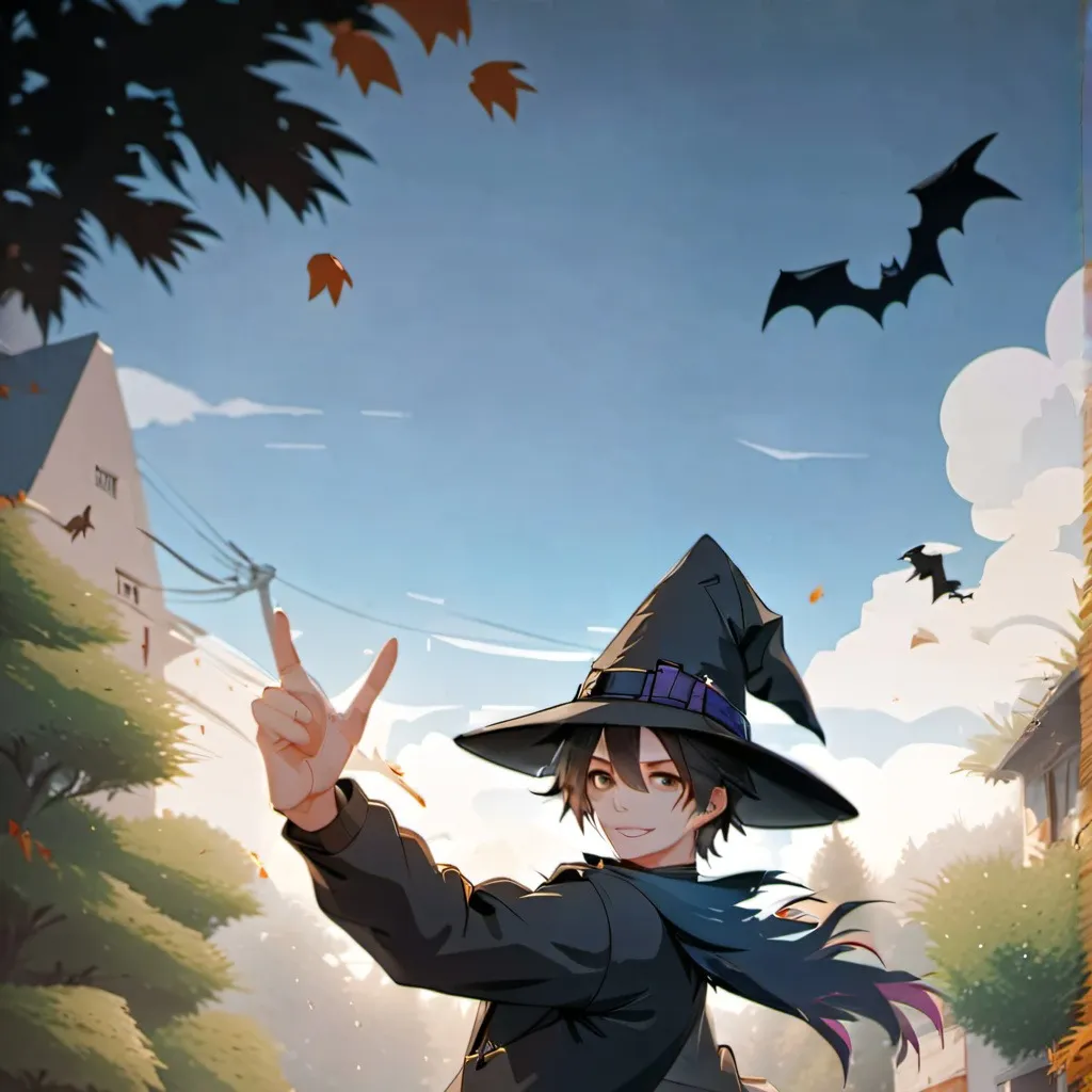 chat with ai character: halloween party 