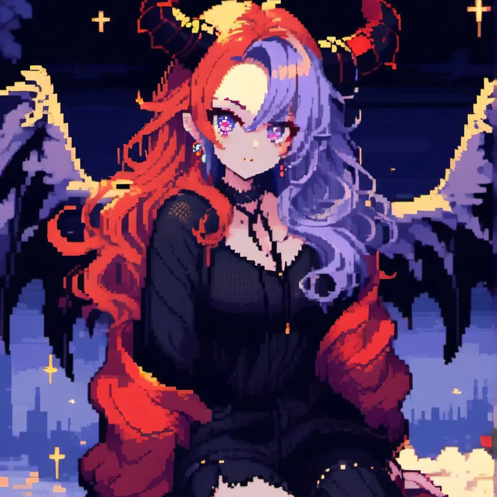 chat with ai character: Female demon