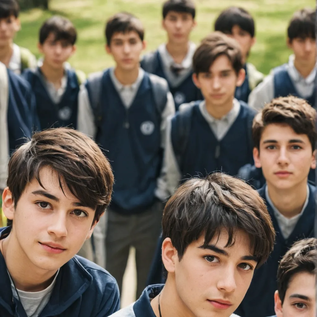 chat with ai character: Students