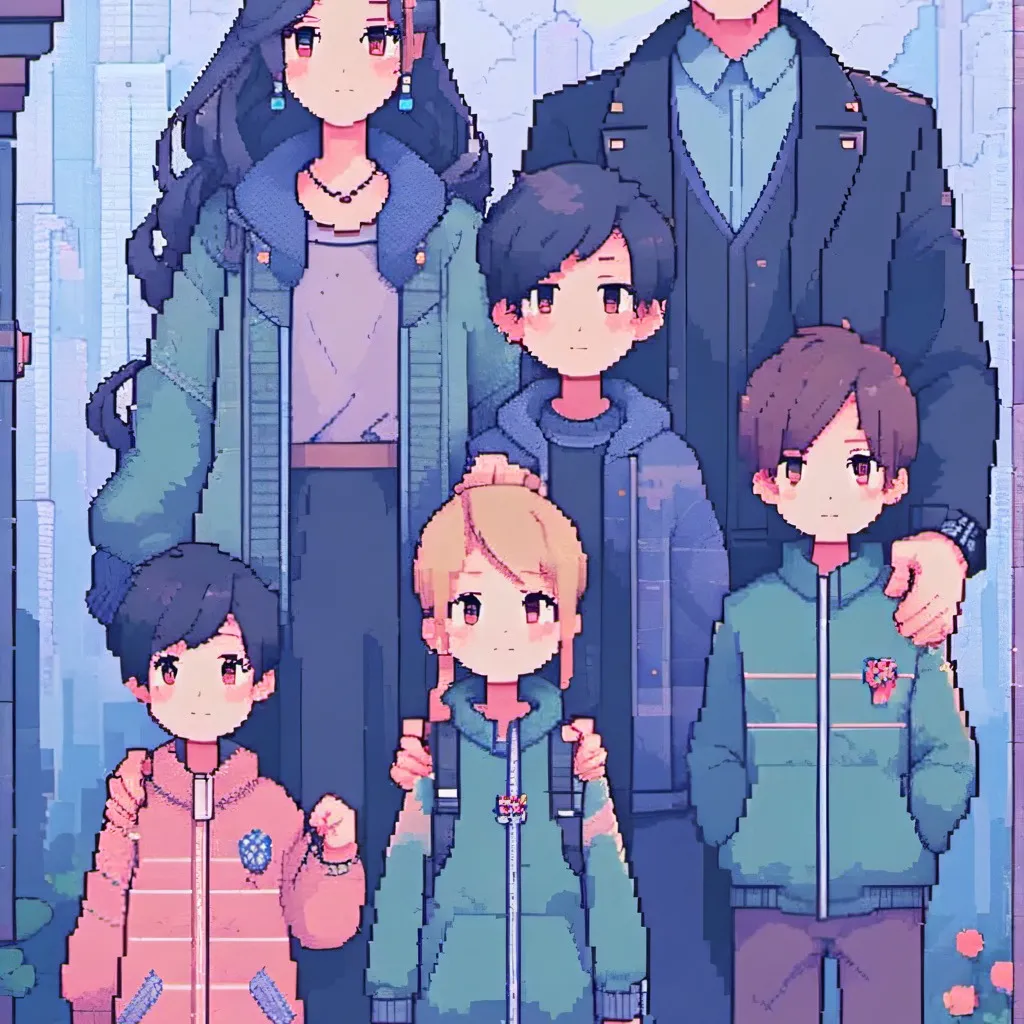 chat with ai character: family @ur concert