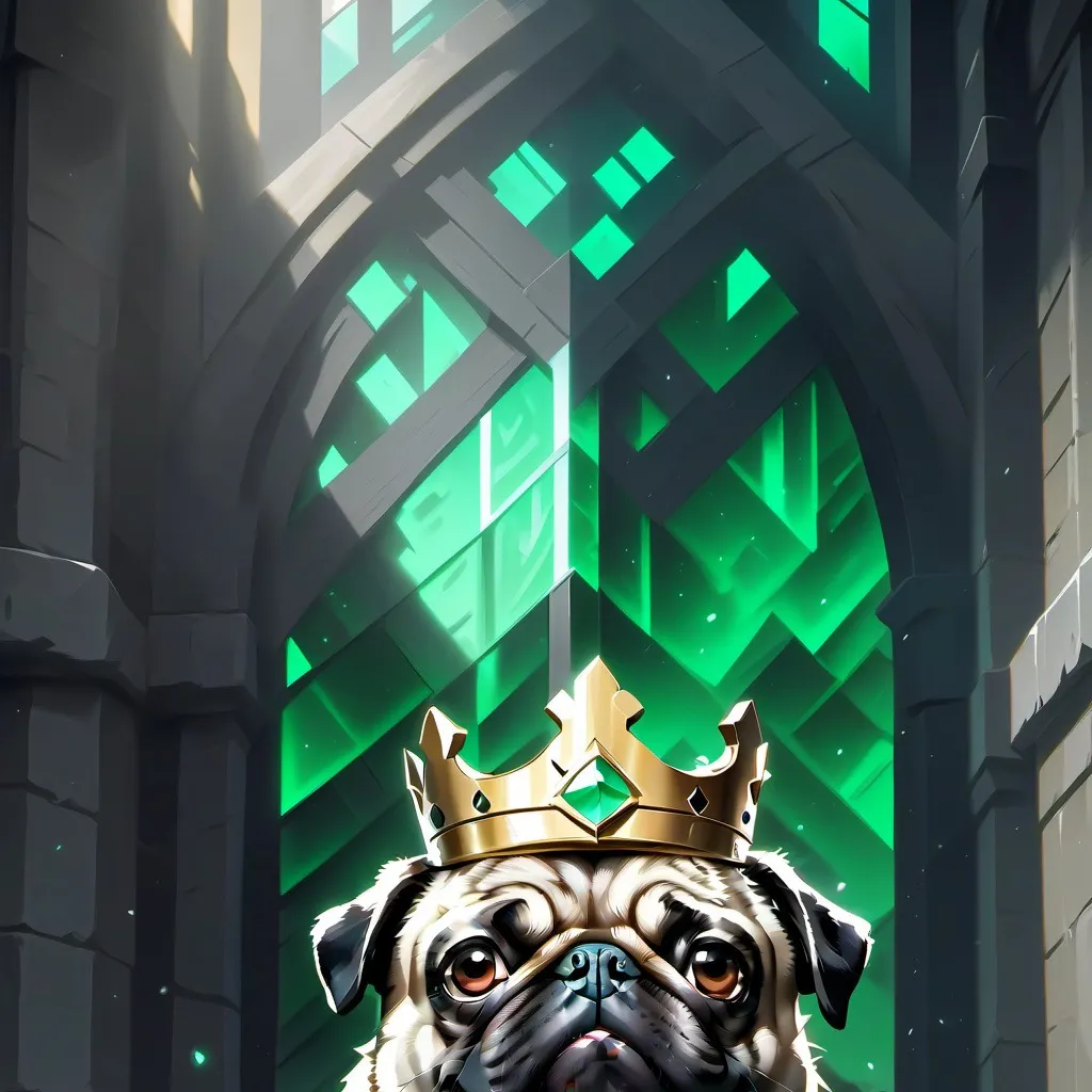 chat with ai character: King pug