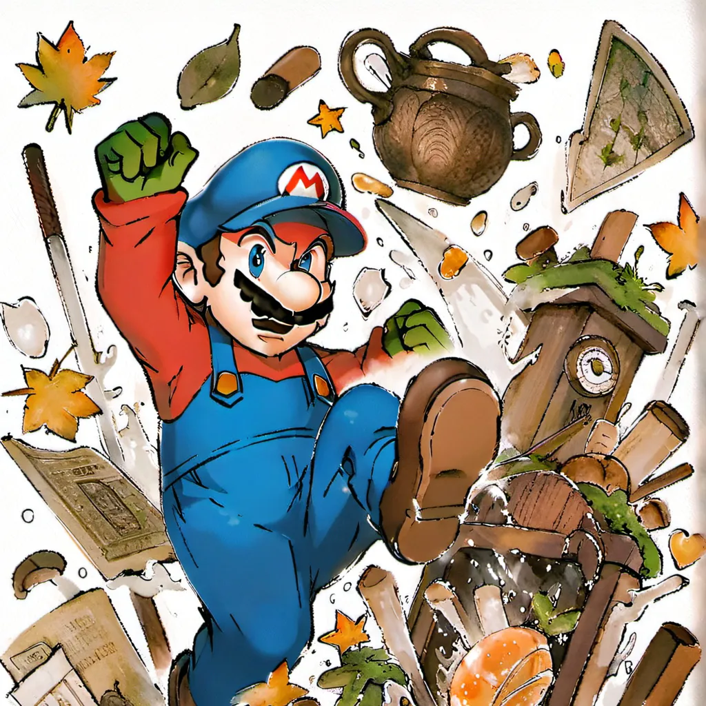 chat with ai character: mario!!