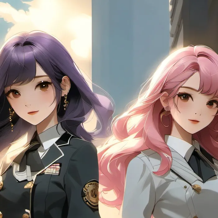 chat with ai character: (Cookie and Mia)<3