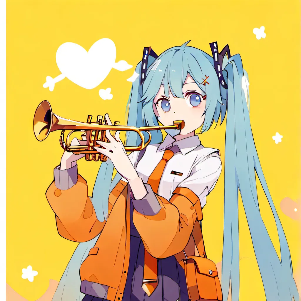 chat with ai character: Trumpet miku