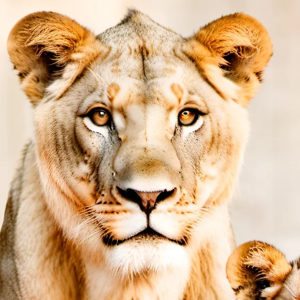 chat with ai character: Lion family