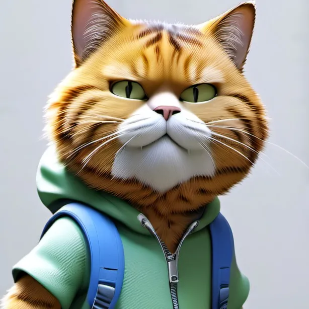 chat with ai character: garfield