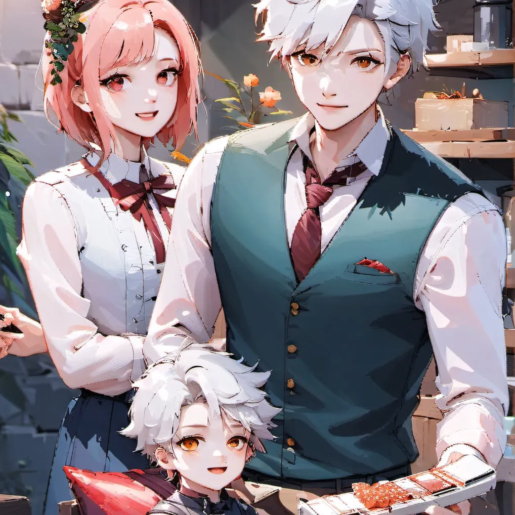 chat with ai character: Mha x afton family