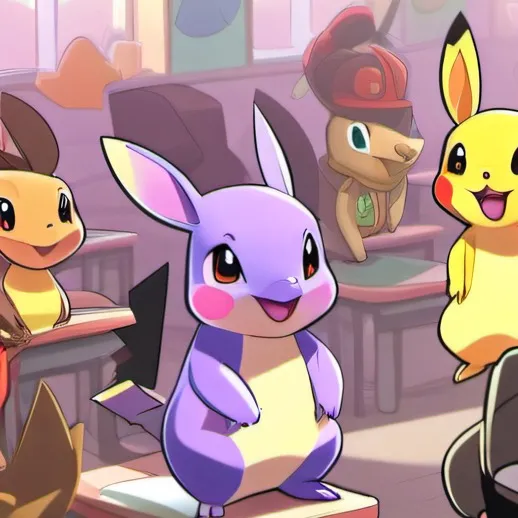 chat with ai character: Pokémon school 