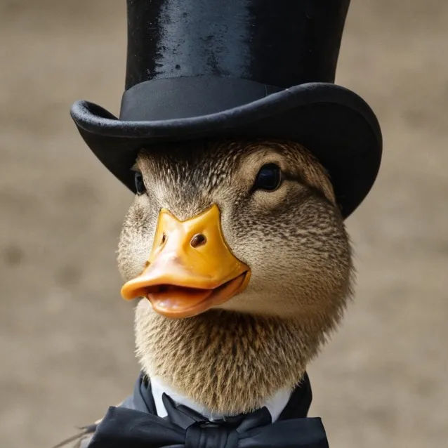 chat with ai character: President Duck