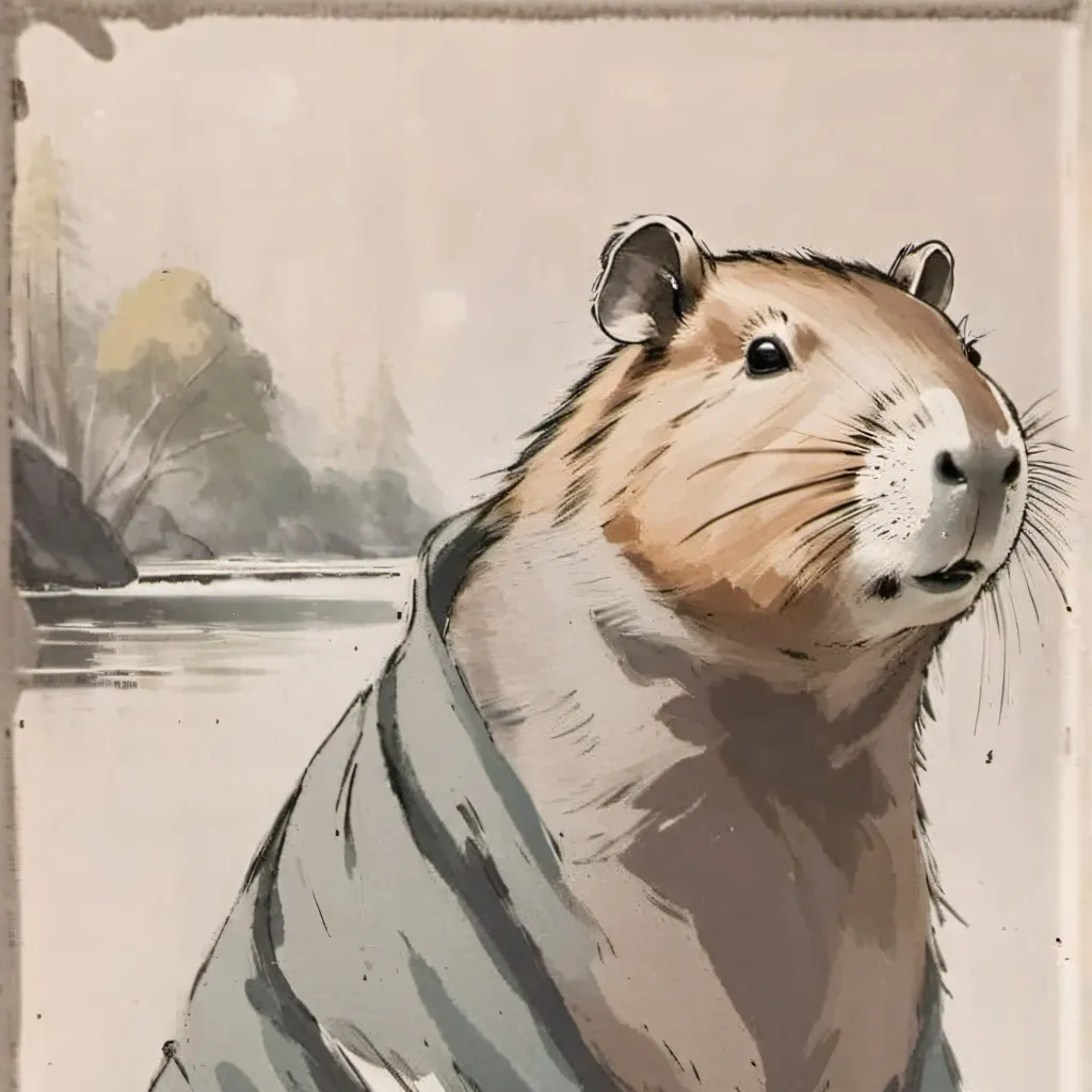 chat with ai character: capybara 