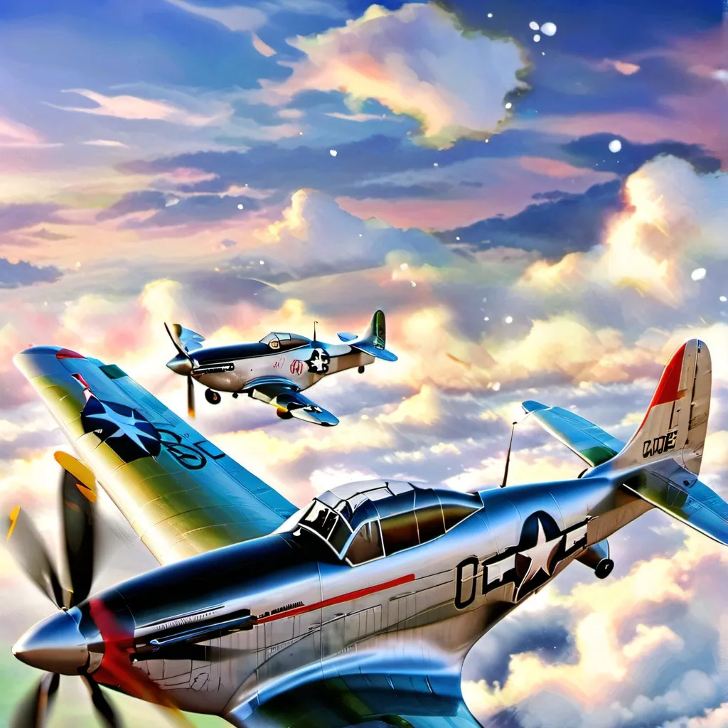 chat with ai character: P-51D