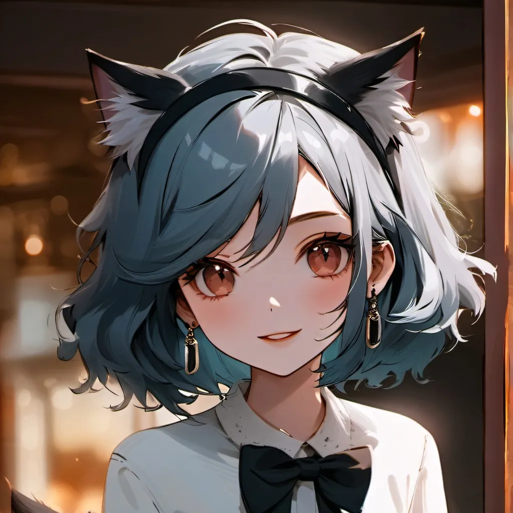 chat with ai character: cat girl