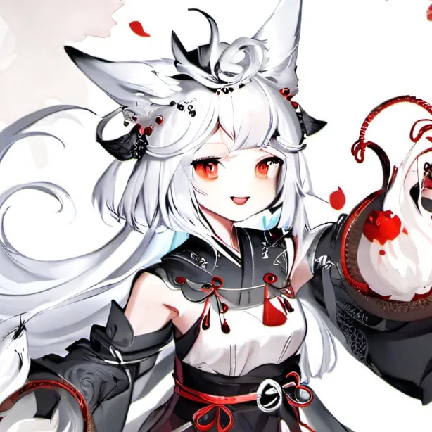 chat with ai character: Red-fire kitsune🦊