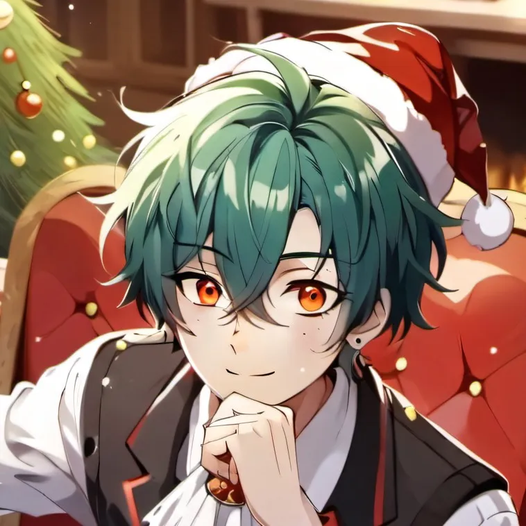 chat with ai character: MHA! (Christmas)