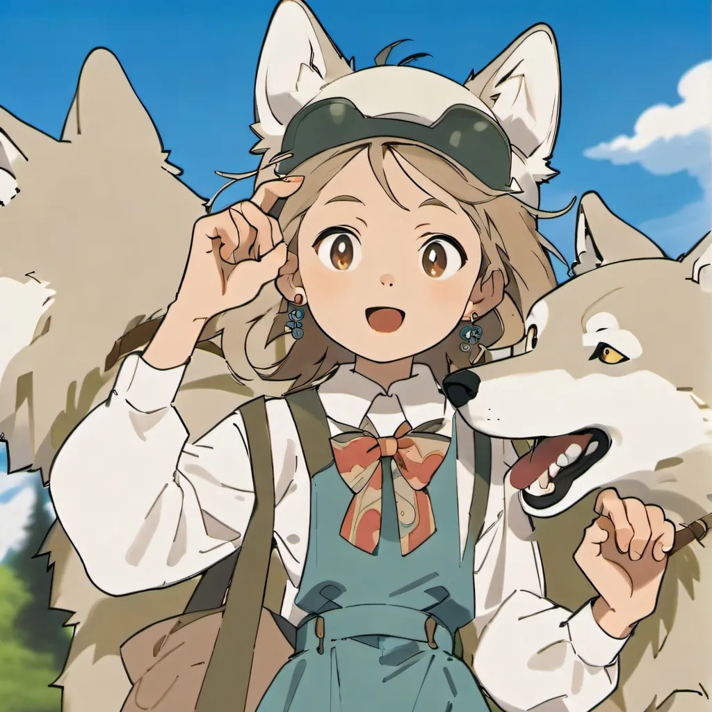 chat with ai character: Bella the wolf